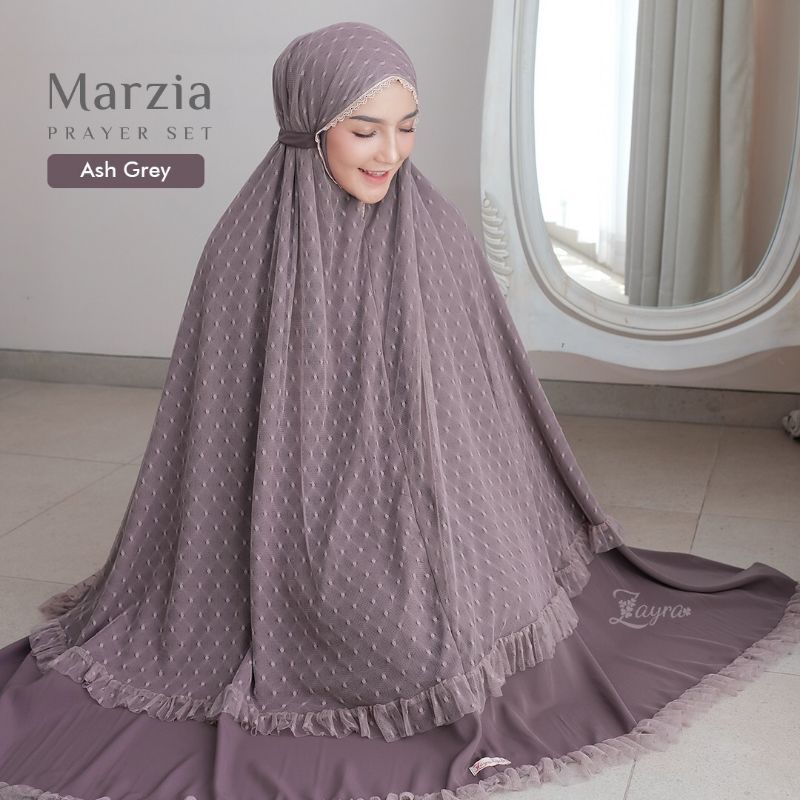 READY !!Marzia frayer set Ash grey Tanyakan stok