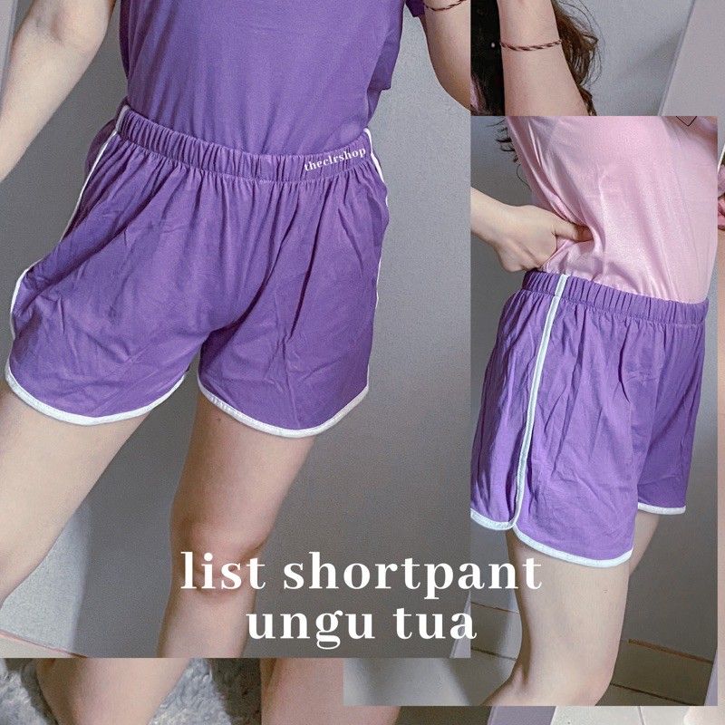 List ShortPants sp-ungu tua