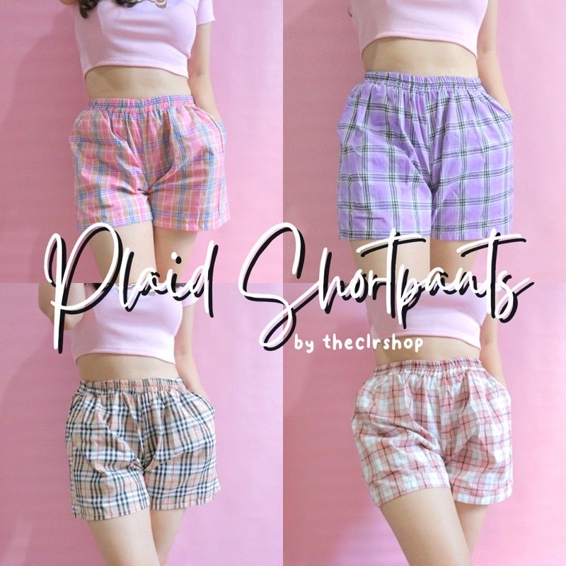 PLAID SHORTPANT BY THECLRSHOP