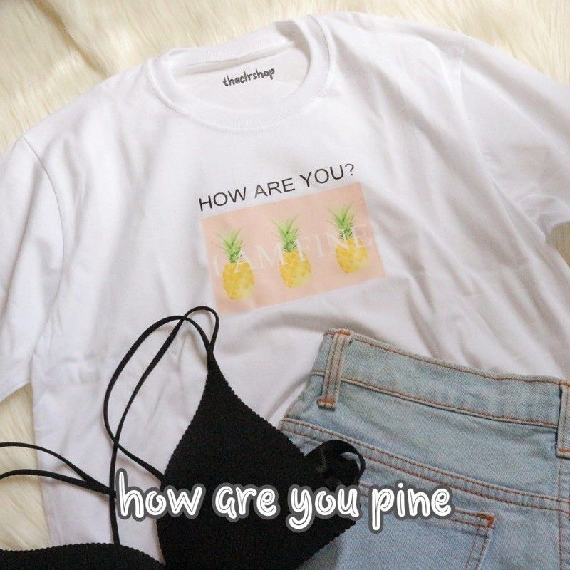 OVERSIZE TEE PART 2 how are you pine
