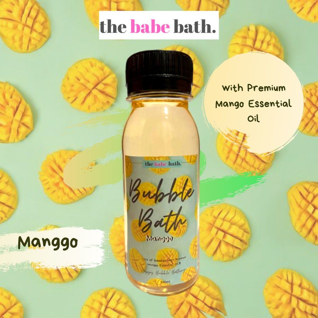 BUBBLE BATH // MANDI BUSA // BATH FOAM @THEBABEBATH (BACA DESKRIPSI) MIN ORDER 2 BOTOL Manggo