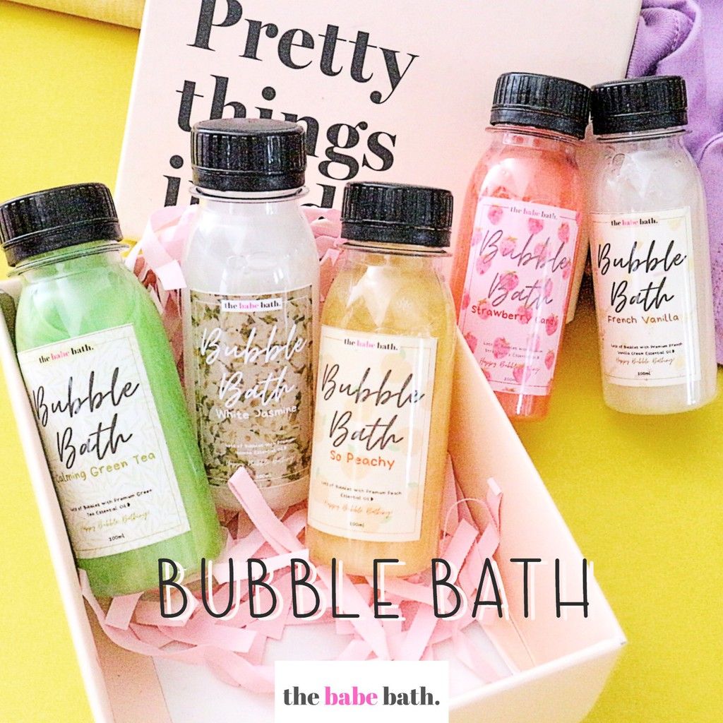 BUBBLE BATH // MANDI BUSA // BATH FOAM @THEBABEBATH (BACA DESKRIPSI) MIN ORDER 2 BOTOL