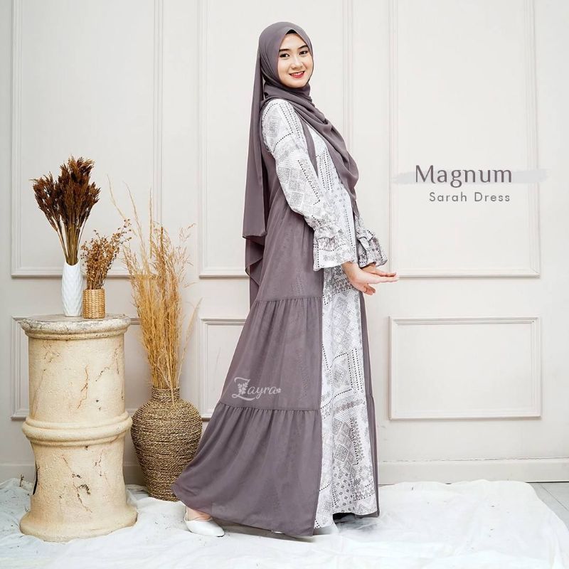 Ready !!! Sarah Famset by Zayra Hijab Magnum L