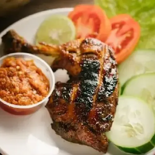 AYAM BAKAR WRG BAJURI + NASI