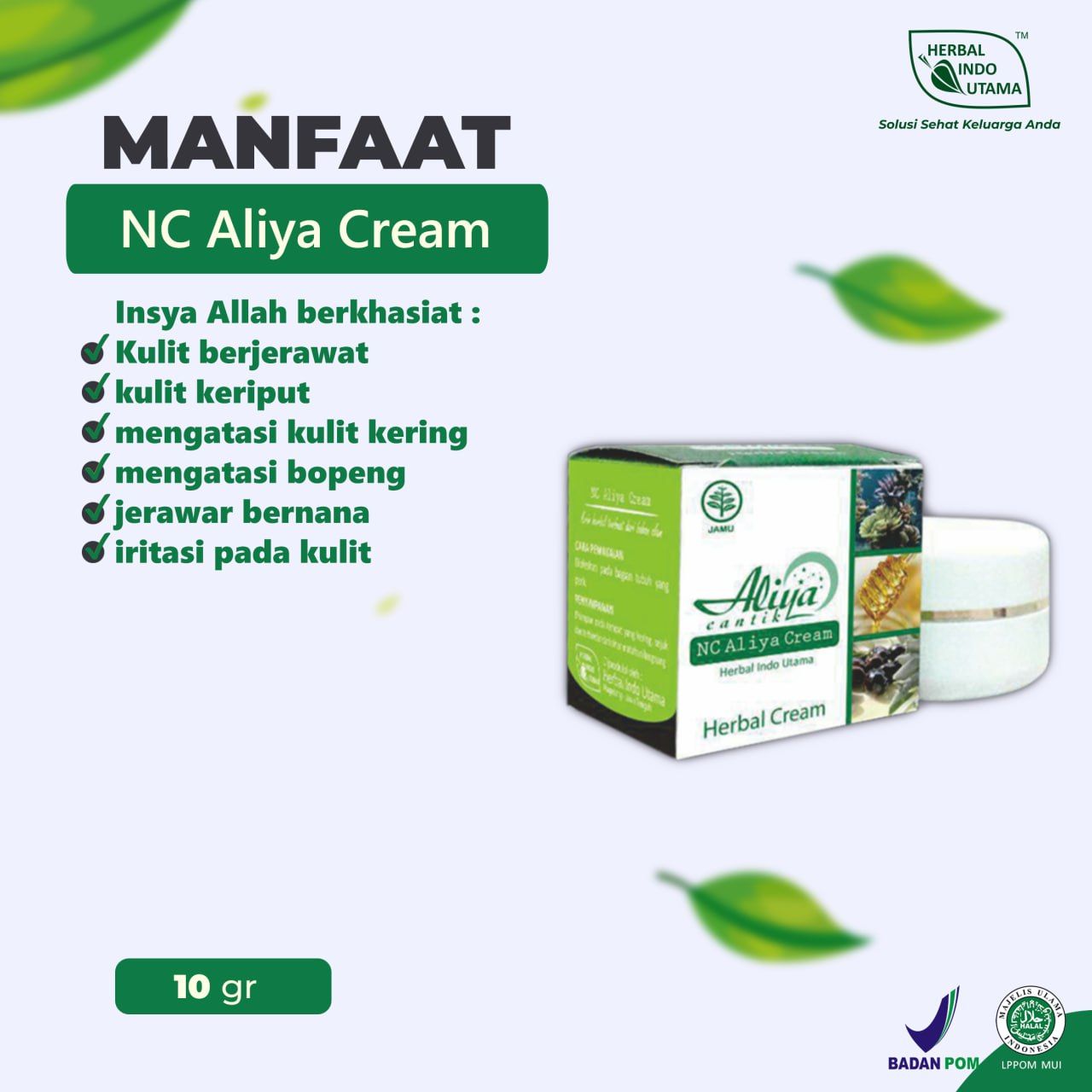 NC Aliya Cream Bundling (3Pcs)