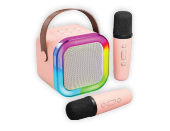 SPEAKER KARAOKE WIRELESS PINK