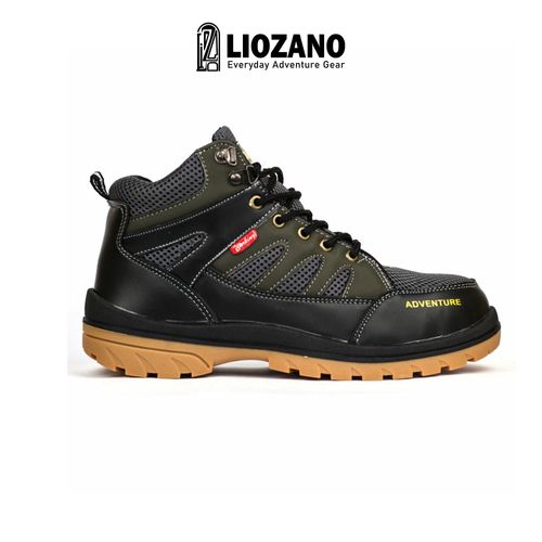 Working FieldMaster Army – Sepatu Safety & Adventure Pria | Green Army