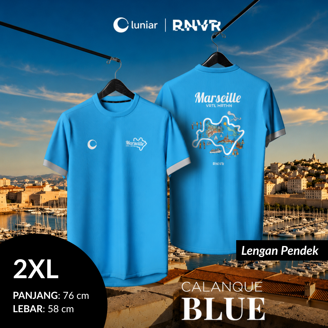 [PRE-ORDER] Calanque Blue 2XL - Short
