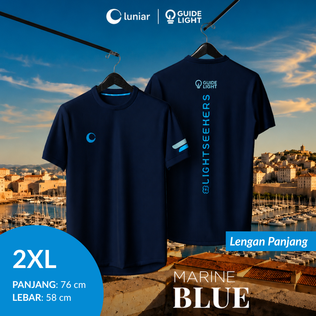 [PRE-ORDER] Marine Blue 2XL - Long