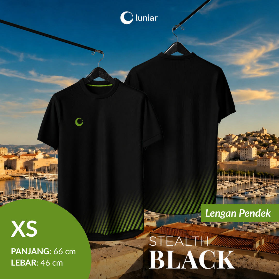 [PRE-ORDER] Stealth Black XS - Short