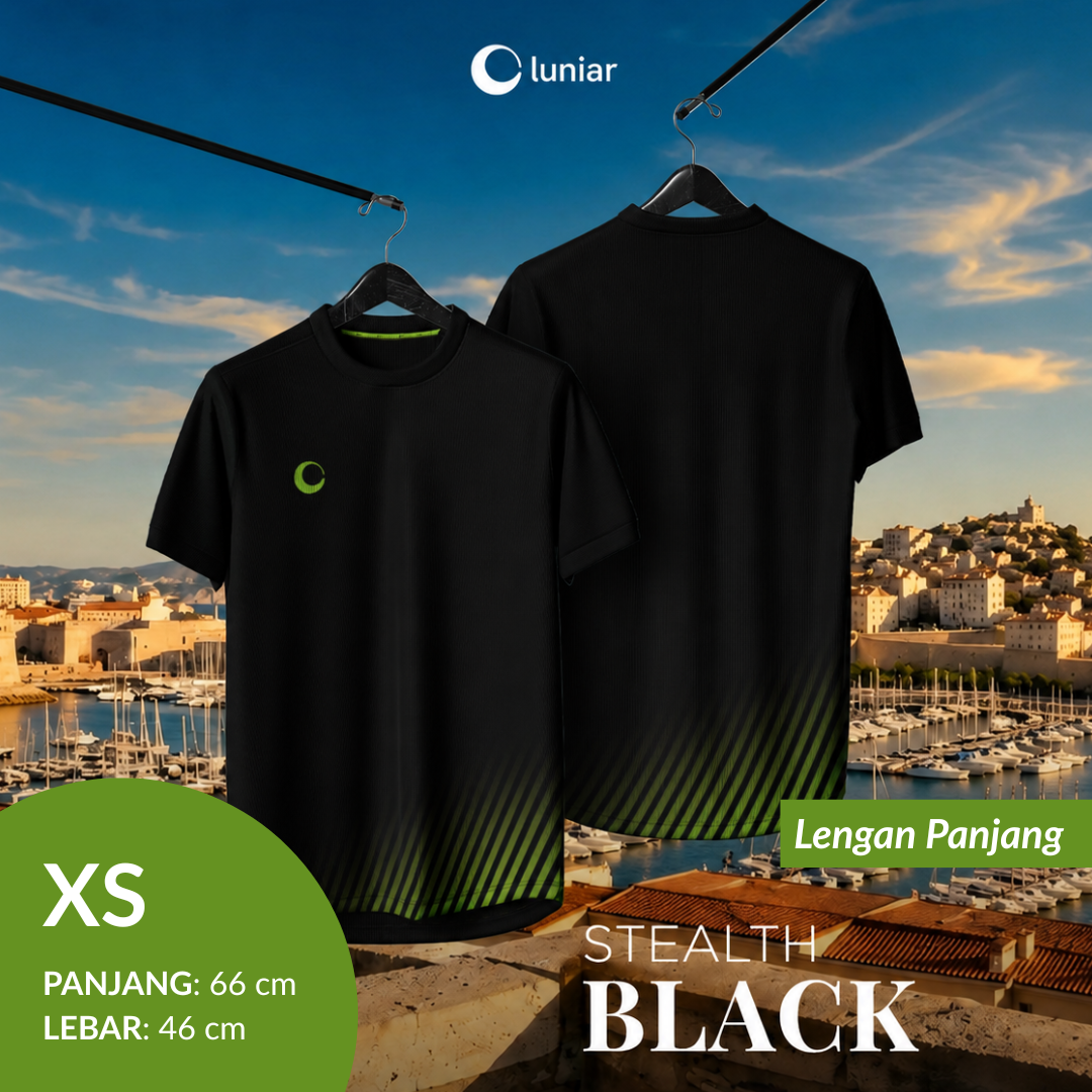 [PRE-ORDER] Stealth Black XS - Long