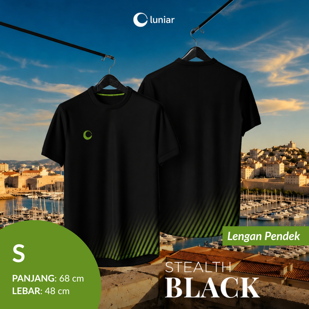 [PRE-ORDER] Stealth Black S - Short