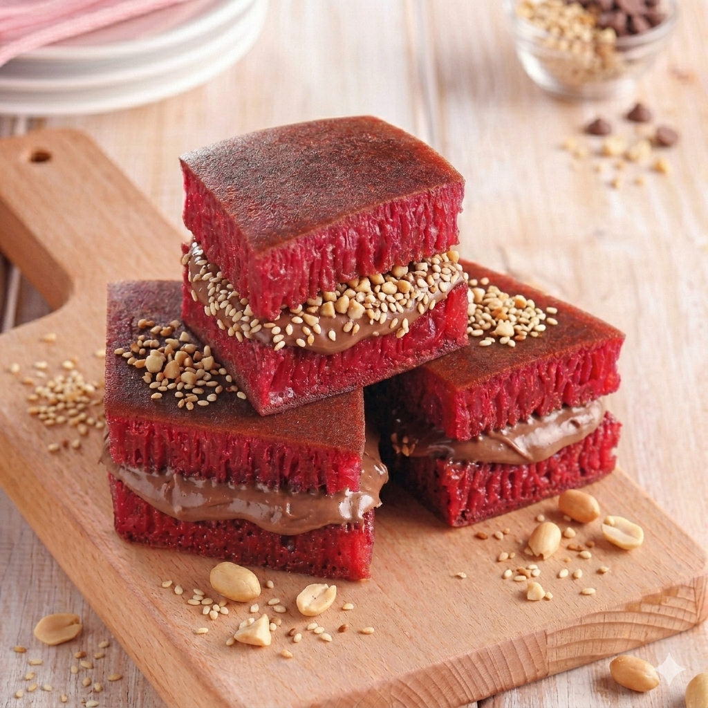 RED VELVET KACANG COKLAT SUSU