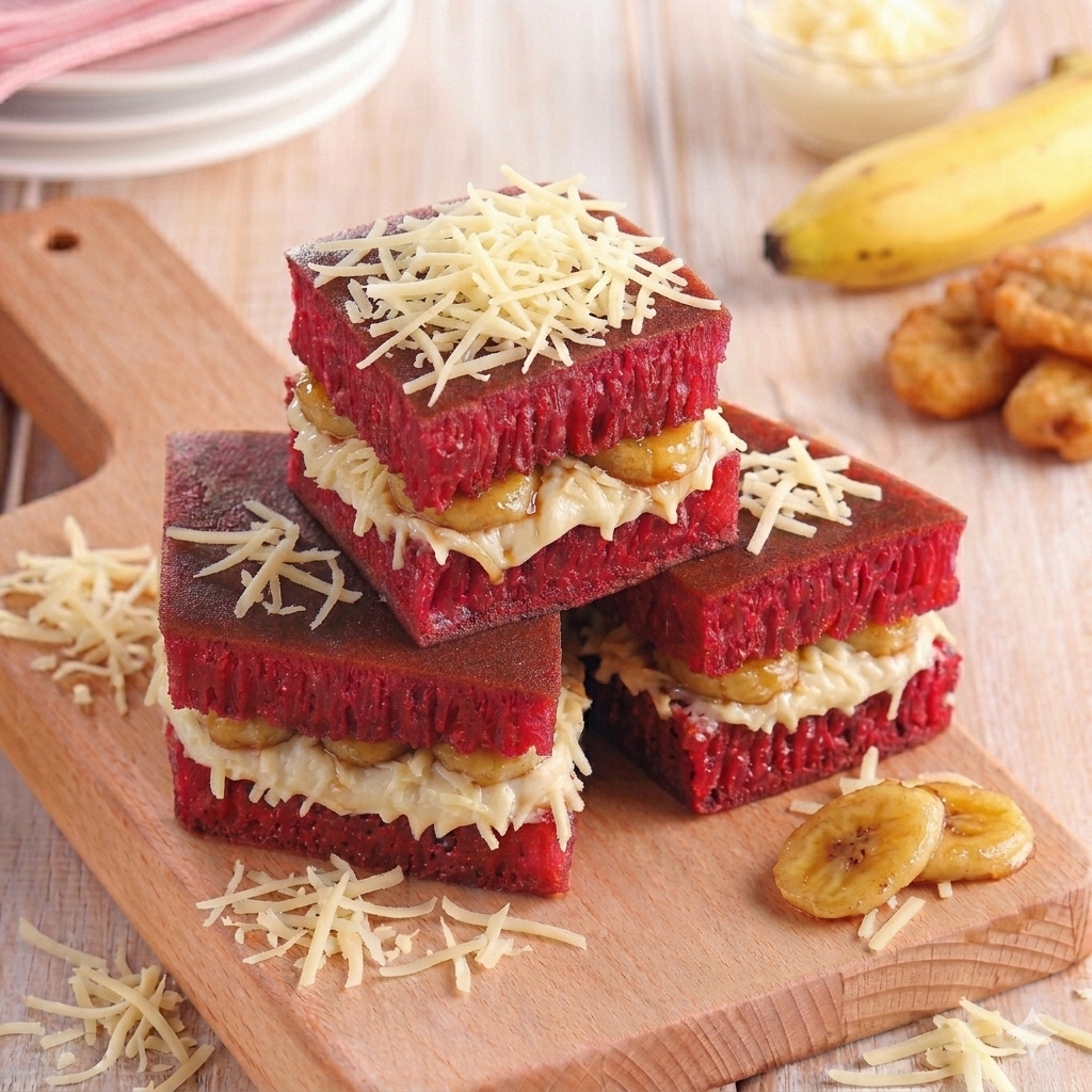 RED VELVET KEJU PISANG