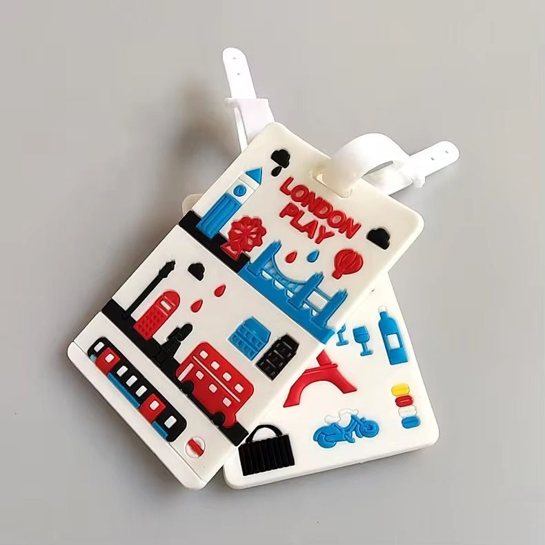 Luggage Tag Koper Custom Desain Bebas