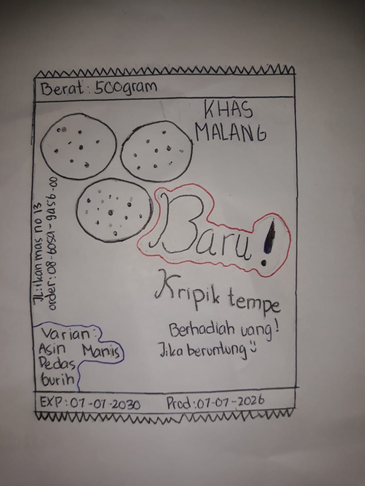 kripik tempe