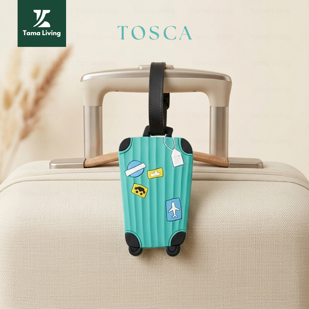 TAMA LIVING Gantungan Koper Luggage Tag Tag Koper Gantungan Tas Murah Koper Tosca