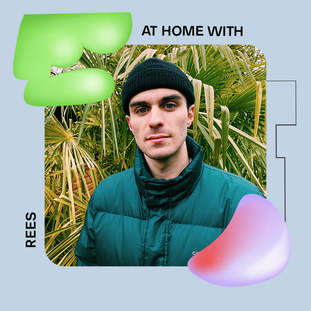 AT HOME WITH: REES