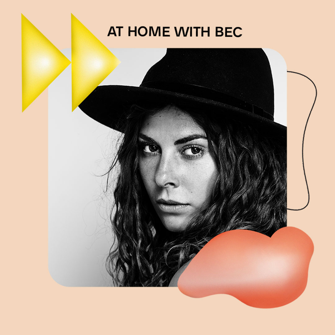 AT HOME WITH: BEC