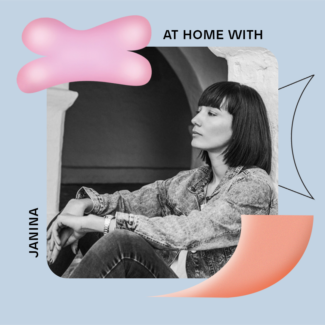 AT HOME WITH: JANINA