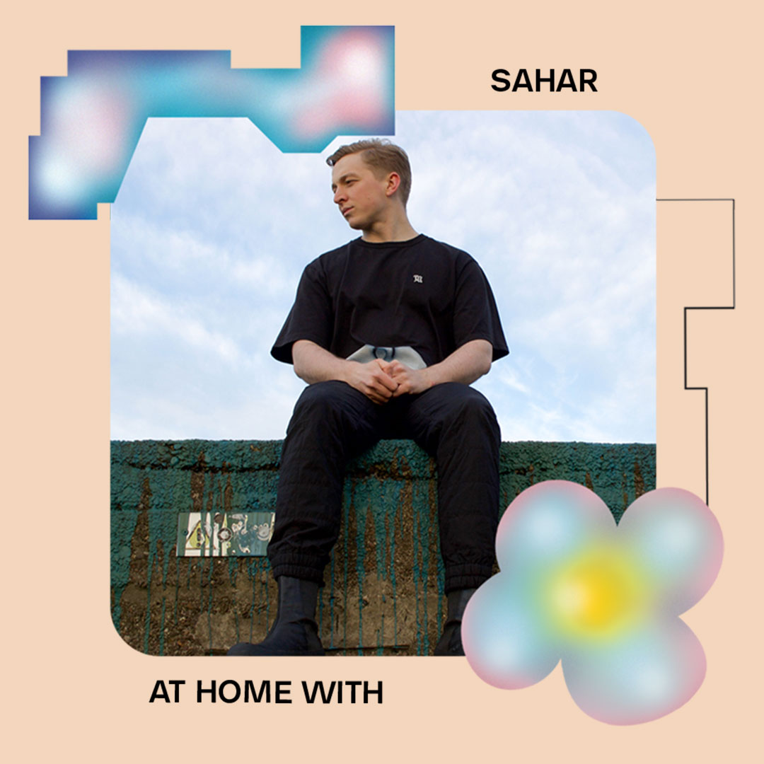 AT HOME WITH: SAHAR