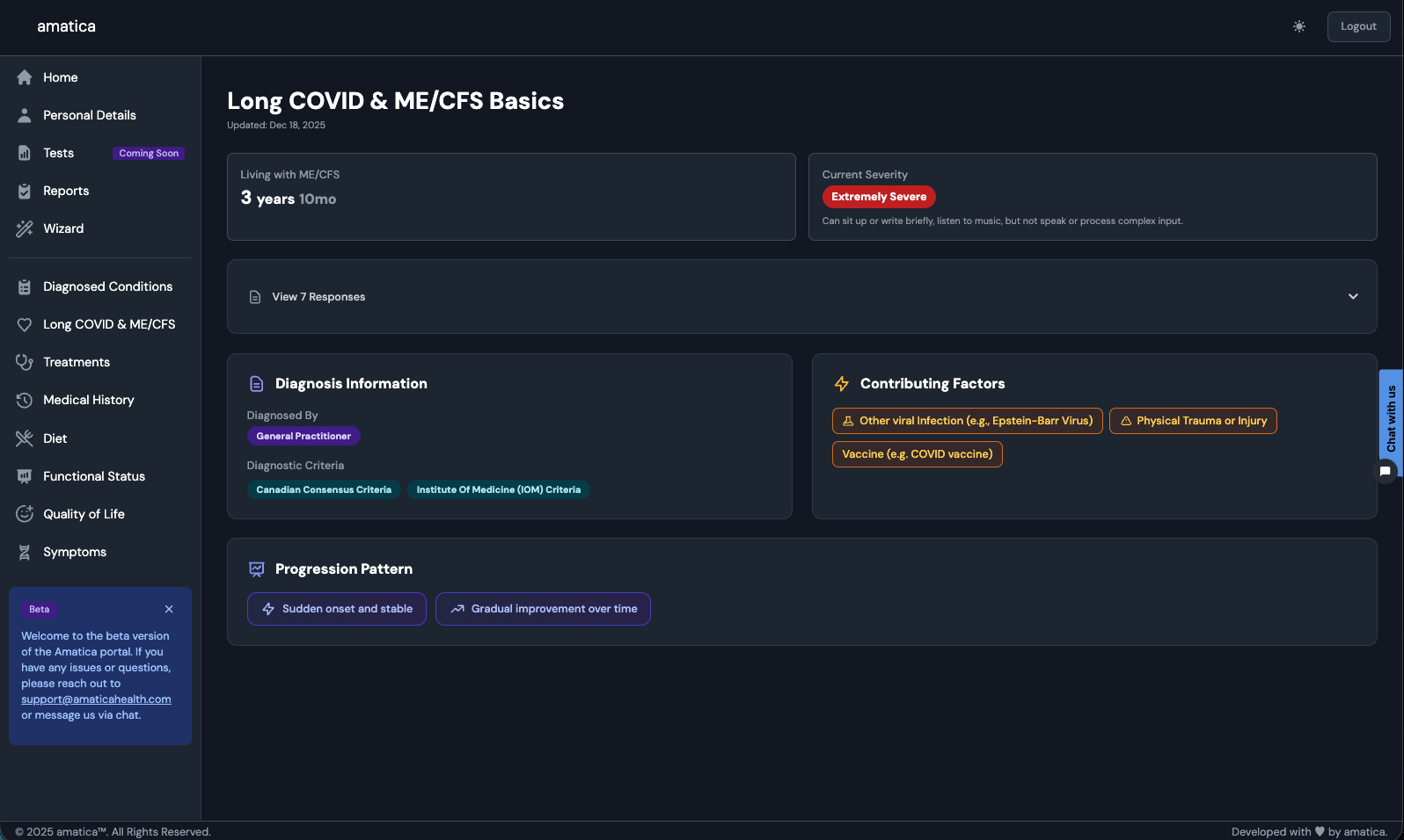Amatica Dashboard