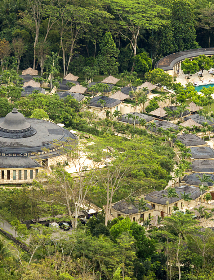Indonesië Java Amanjiwo luchtfoto