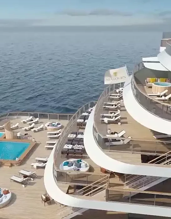 Achter Seabourn Venture