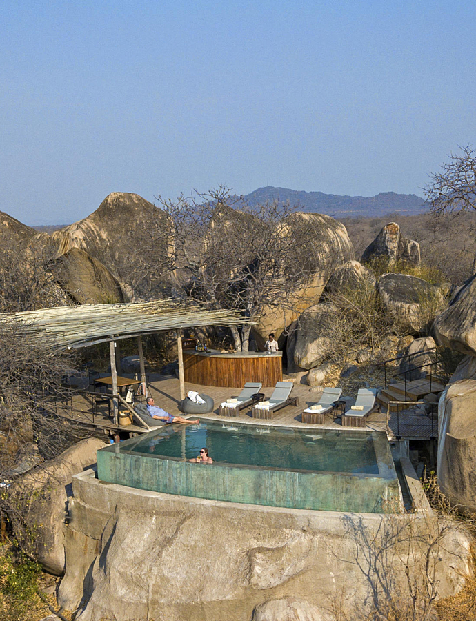 Jabali Ridge View of the Pool Area