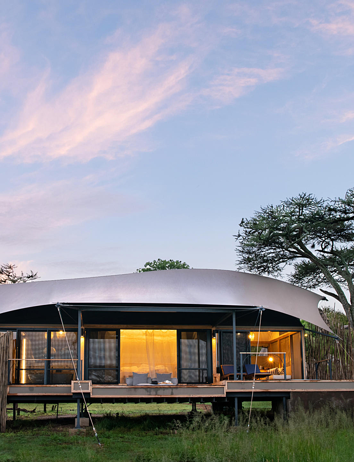 Exterior view of the standard suite