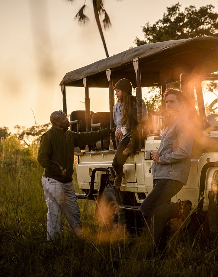 Botswana Okavango Delta Sanctuary Stanleys Camp jeep 2