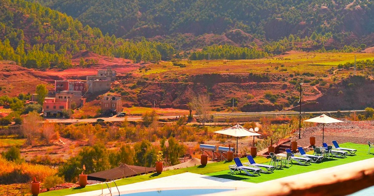 Séjour unique avec vue sur les montagnes de l'Atlas- Le complexe Panorama