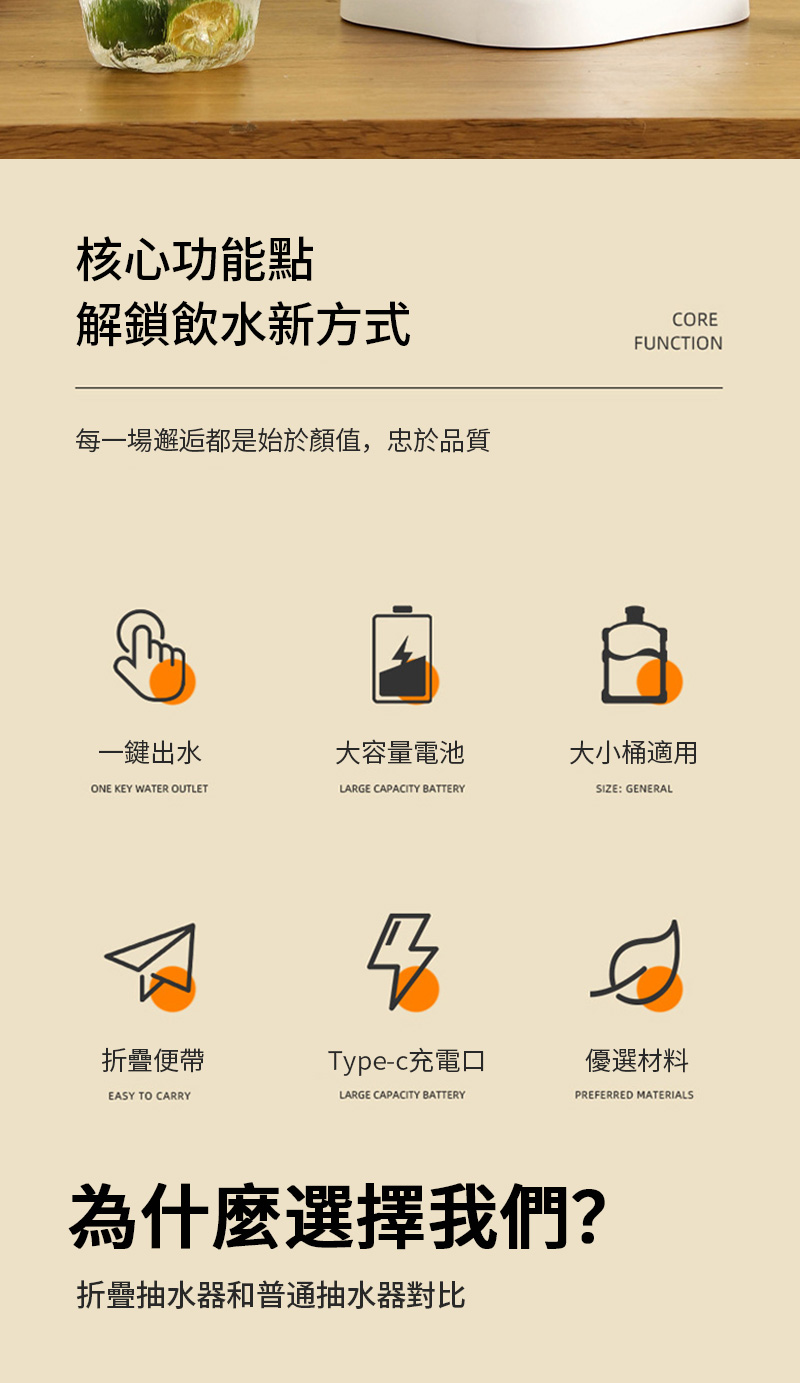 ֤ߥ\I궼s覡C@۰mOlC,~COREFUNCTION@XjeqqjpAONE KEY WATER OUTLETLARGE CAPACITY BATTERYSIZE: GENERAL|KaType-cRqfuEASY TO CARRYLARGE CAPACITY BATTERYPREFERRED MATERIALSܧڭ?|Mq