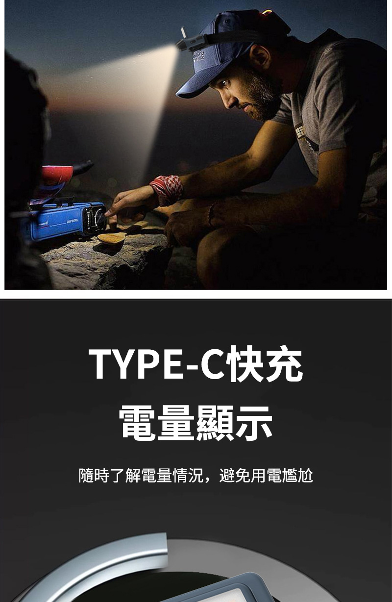 TYPE-C快充電量顯示隨時了解電量情況,避免用電尷尬