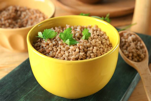 Buckwheat-cooked