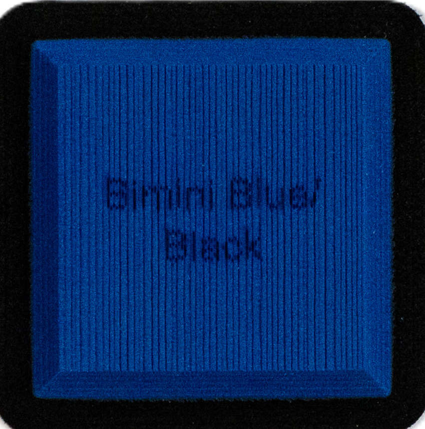 Bimini Blue on Black