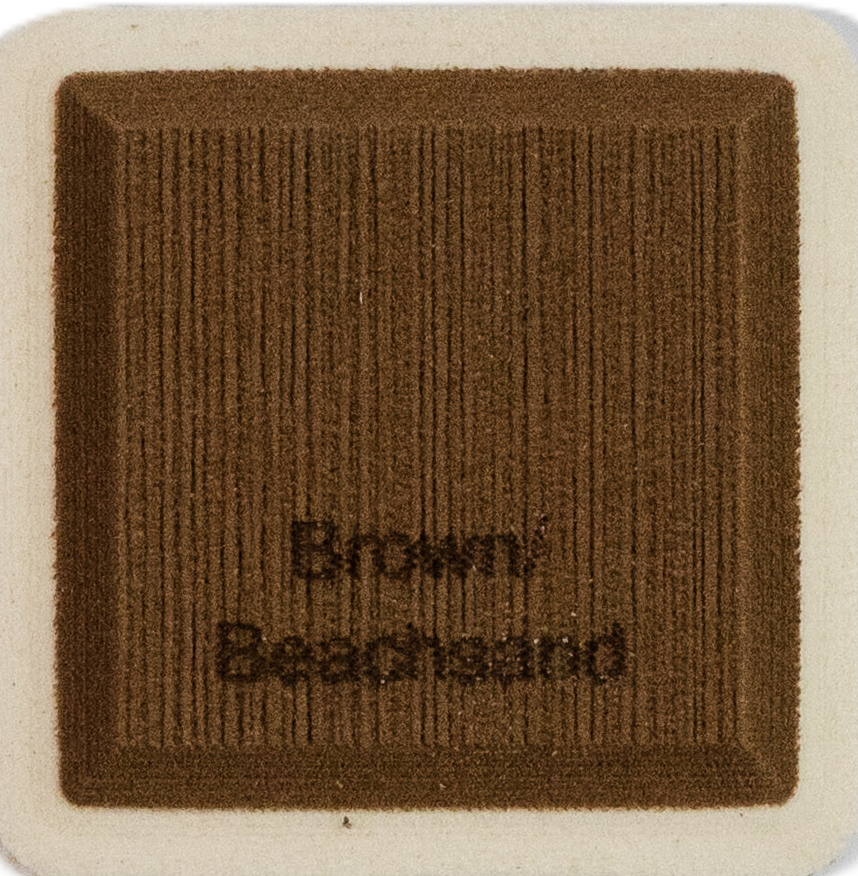 Brown on Beachsand