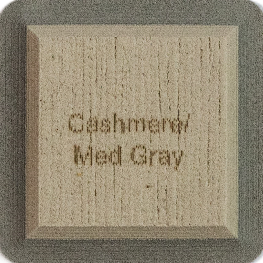 Cashmere on Medium Gray