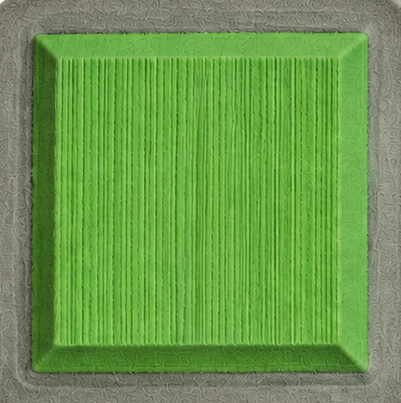 Kelly Green / Medium Gray