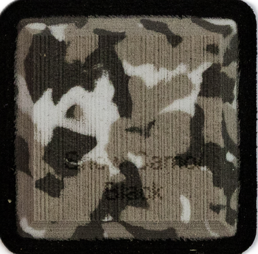 Snow Camo on Black