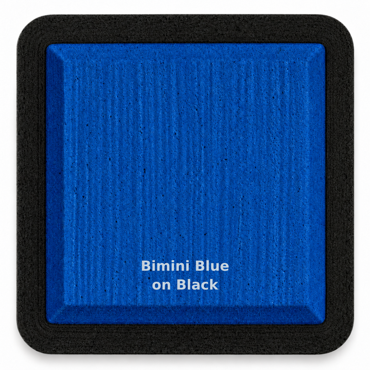 Bimini Blue on Black
