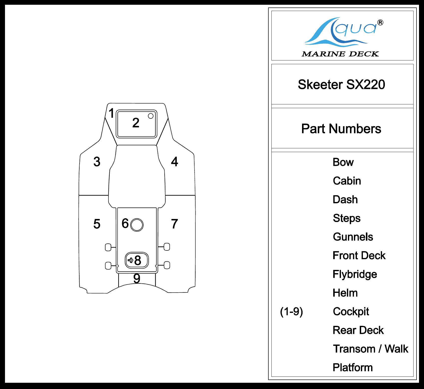 Aqua Marine Decking