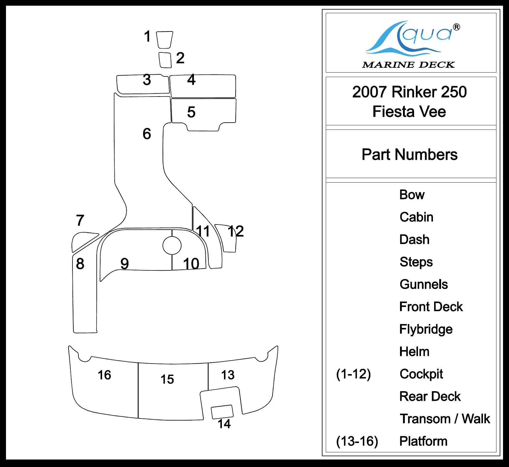 Aqua Marine Decking