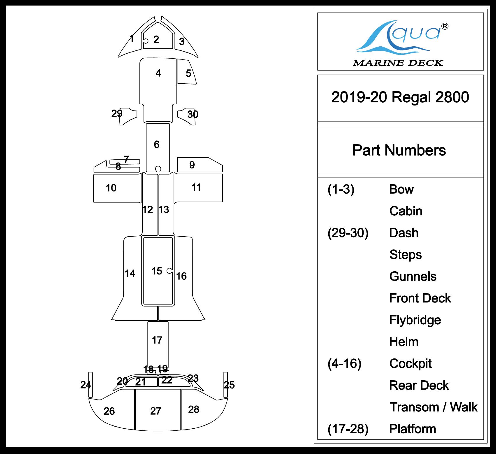 Aqua Marine Decking