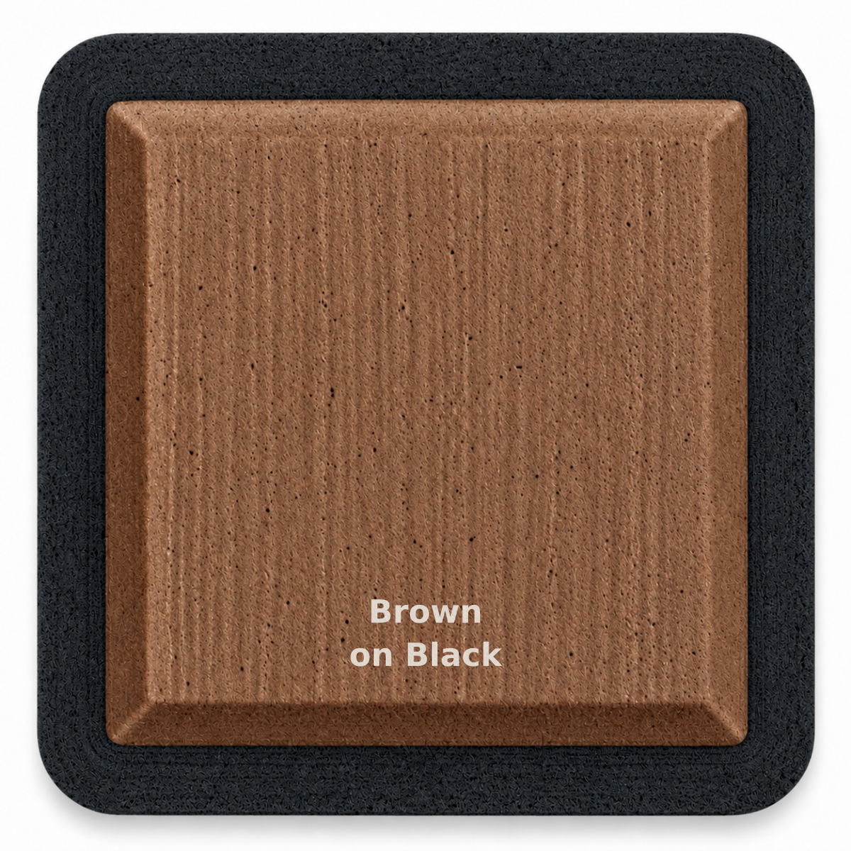 Brown on Black