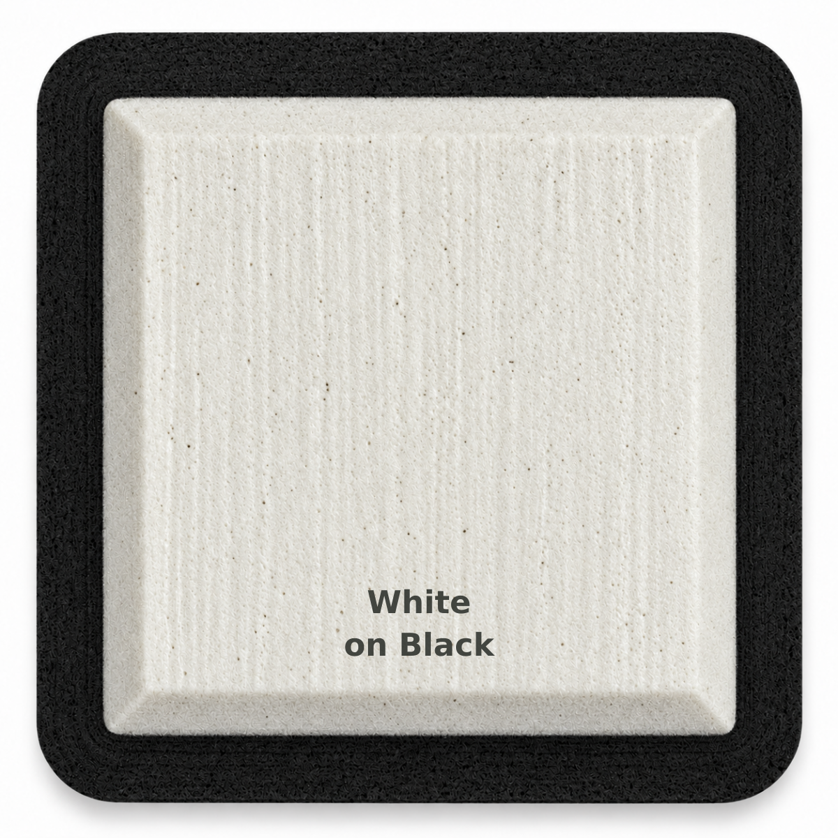 White on Black