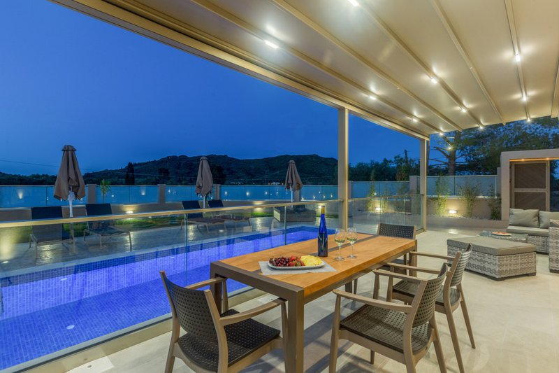 Amelia Residence Zakynthos, backyard with pool view