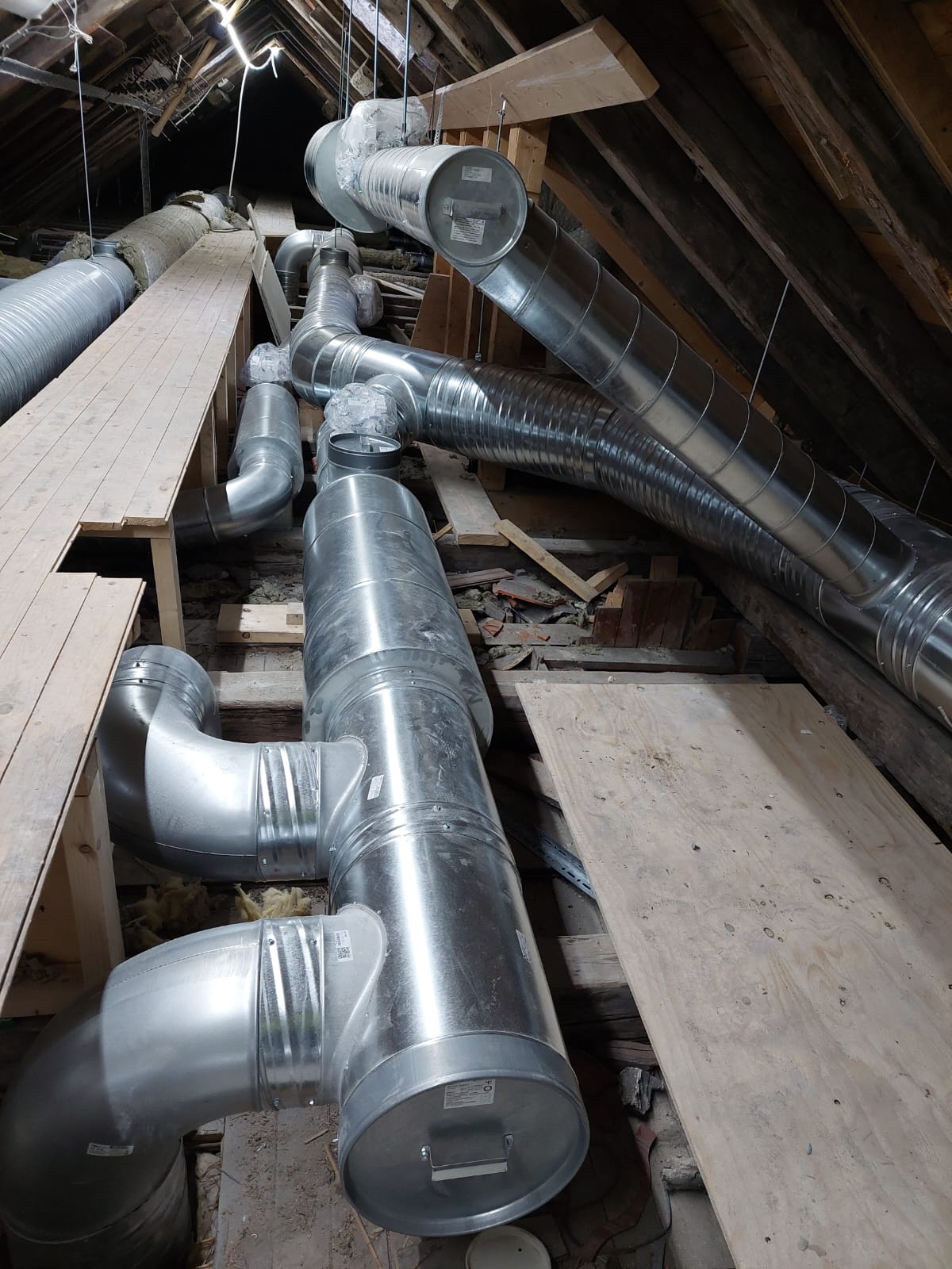 Översikt av det nya ventilationssystemet