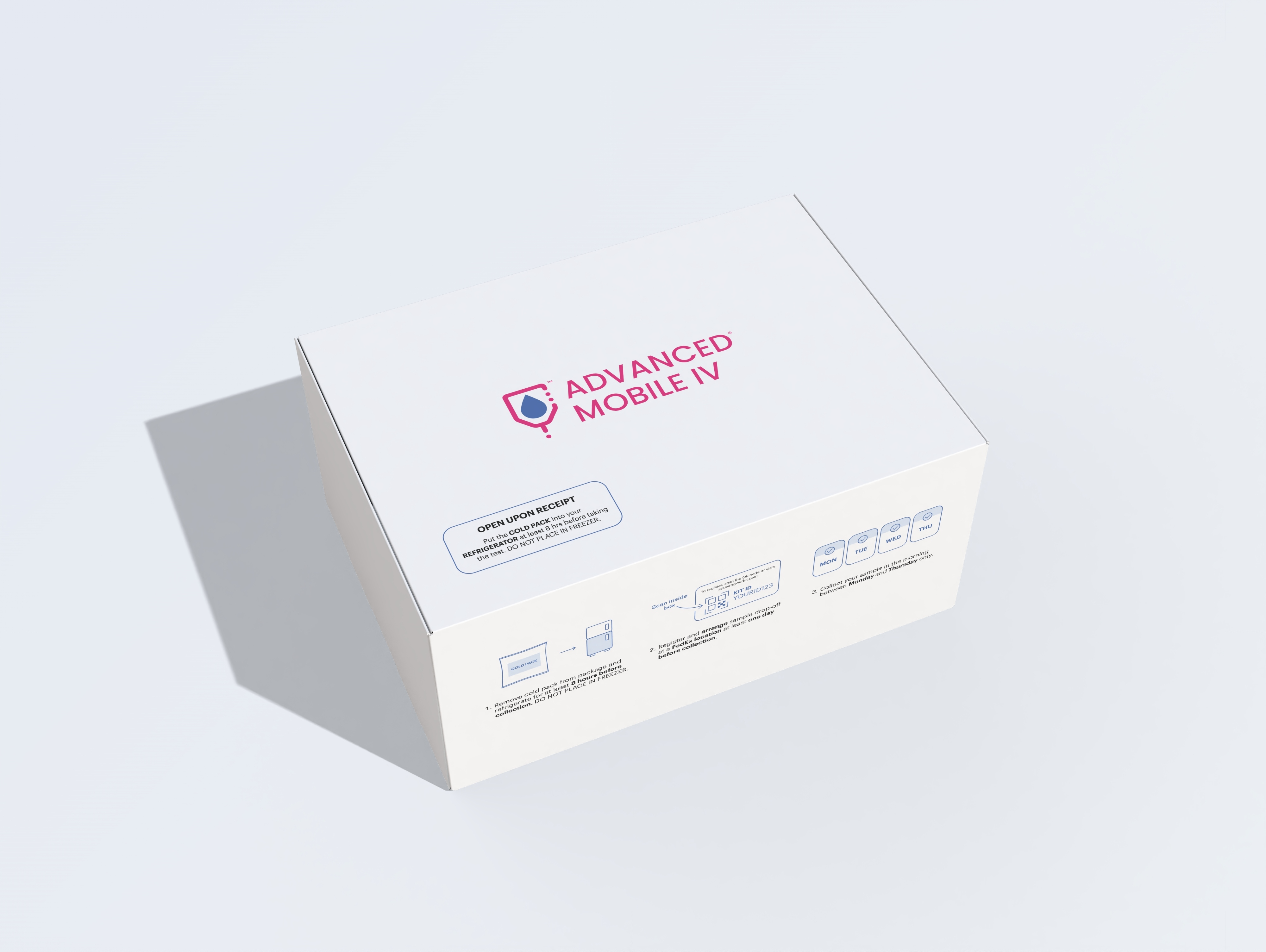 Blood BioMarker at Home Test IV treatment