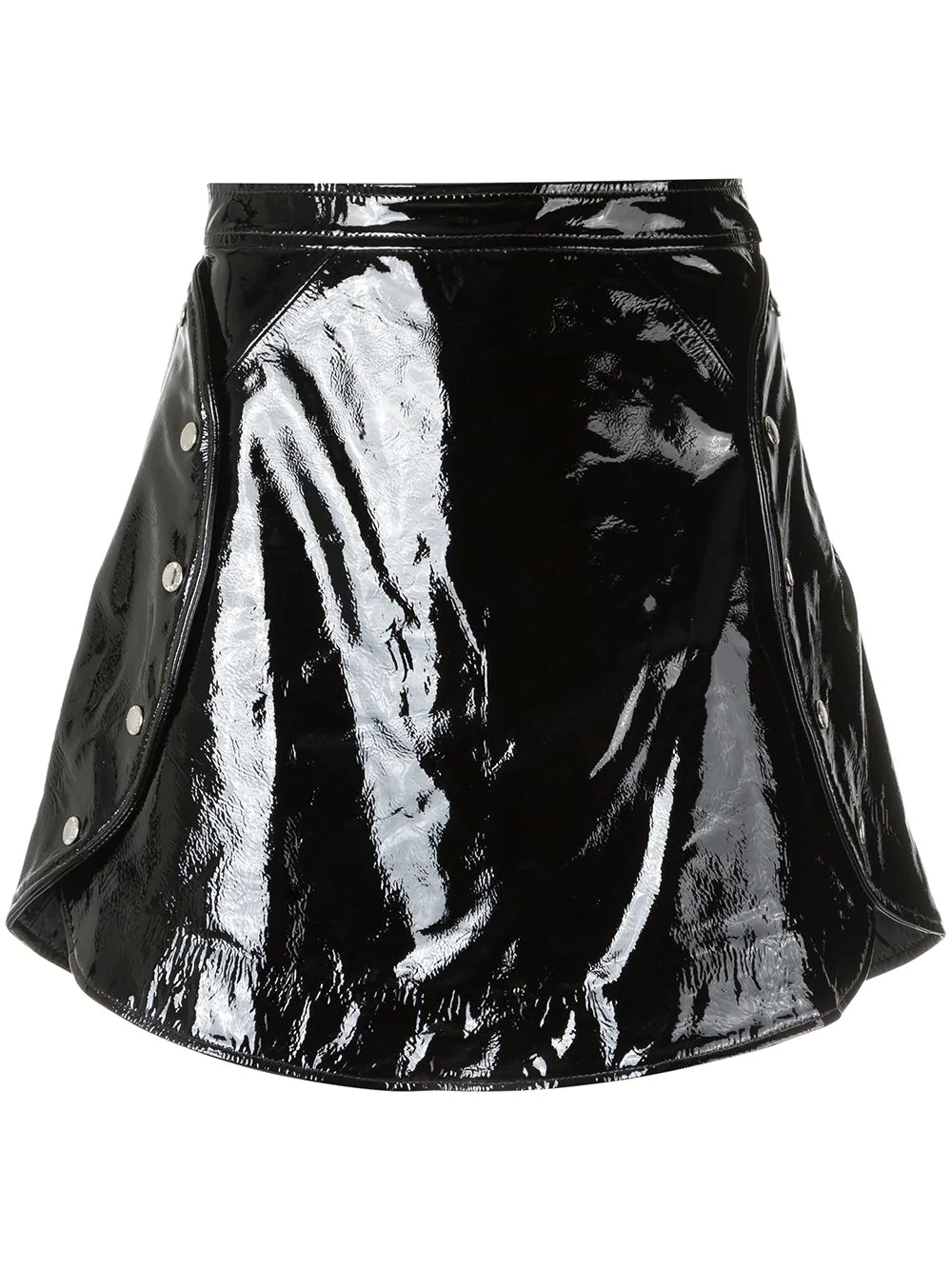 Olympiah patent leather skirt - Black